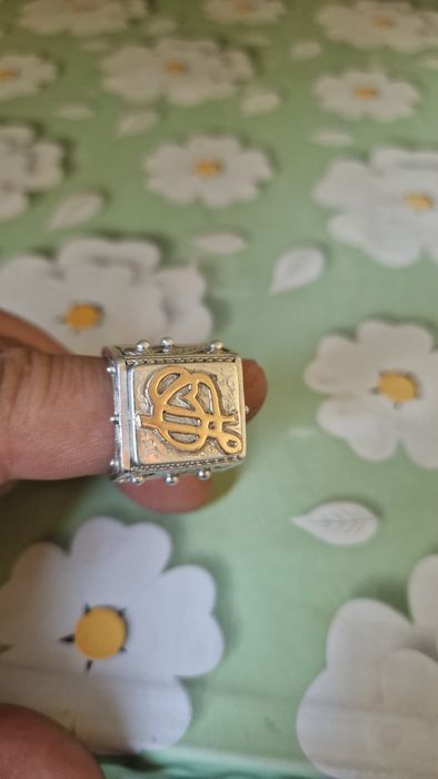 Перстень серебренный