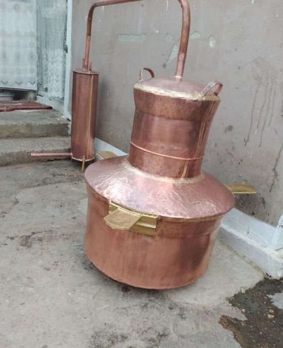 Vindem cazane Tucă 100 litre fund 3mm peret 2mm capac 1mm