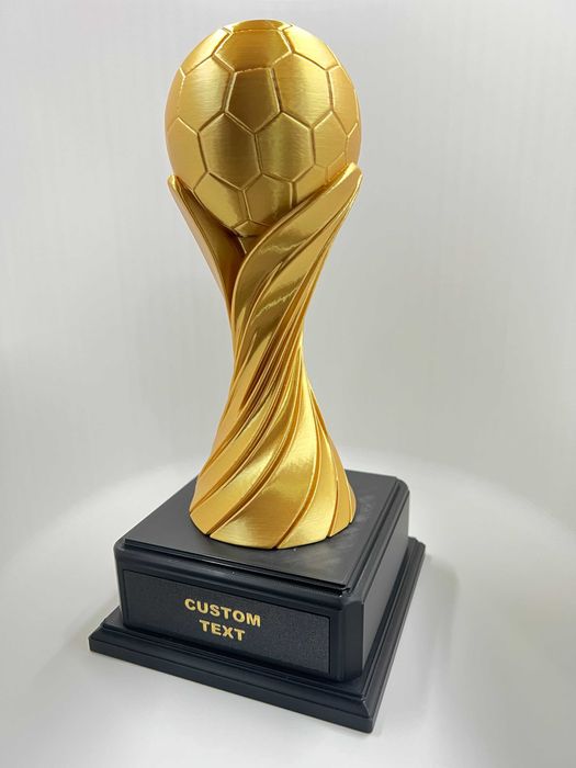 Trofeu Fotbal Personalizat cu Nume - Cupa fotbal - Cadou Sportiv - 4 Marimi