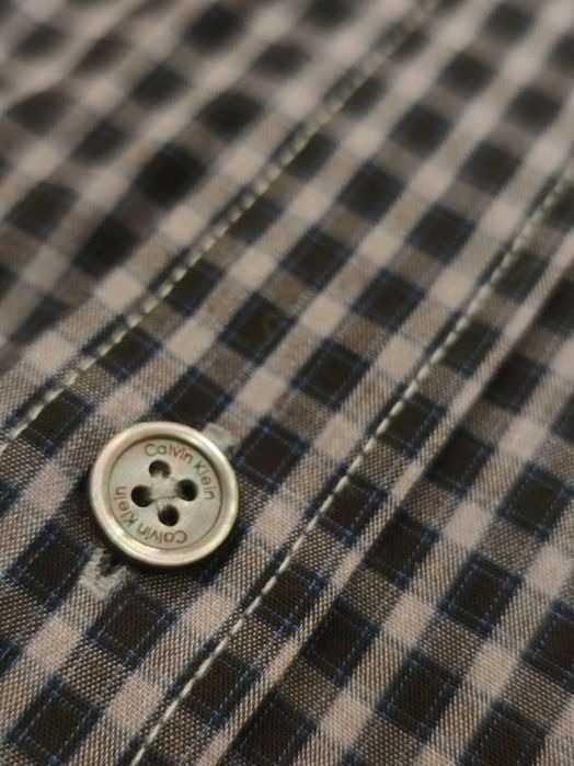 Camasa Calvin Klein - Checkered Grey