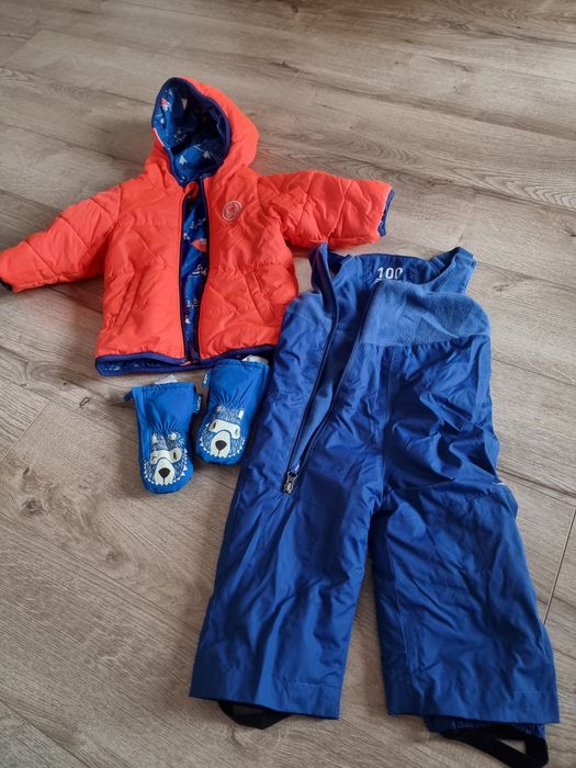 Set iarna/ salopeta si geaca dechtlon 12 luni