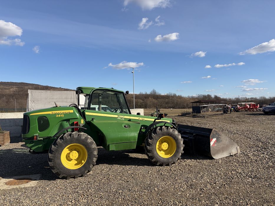 John Deere 3415 | manitou | telescopic | 7 metrii | 4 tone |