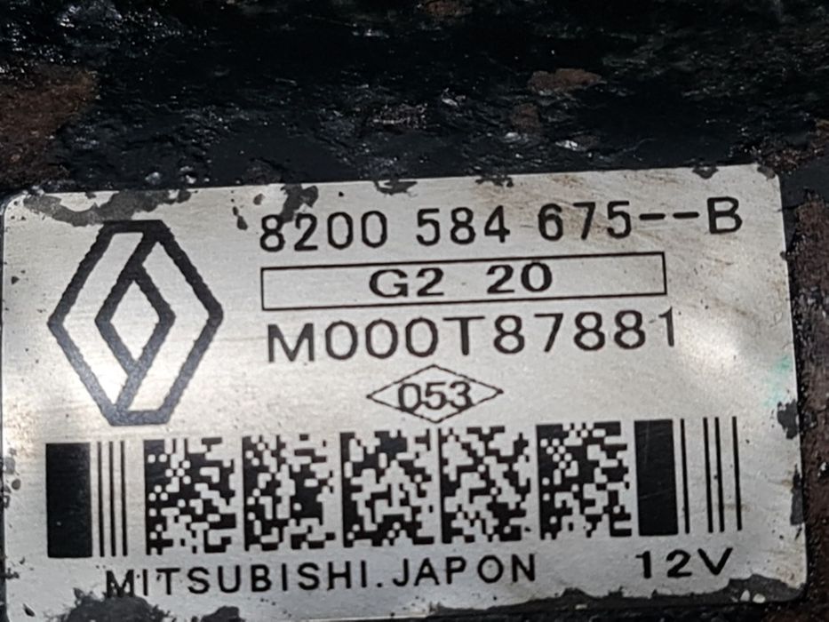 Electromotor Dacia Duster 1.5 Dci 2010 - 2013 81kW 110CP 1461CC Manuala K9K (1309) Diesel 4x2 8200584675 Garantie