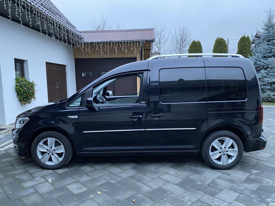VW Caddy 2.0 Tdi-150 CP-euro-6 Front  assist-2Uși-Spate-WEBASTO