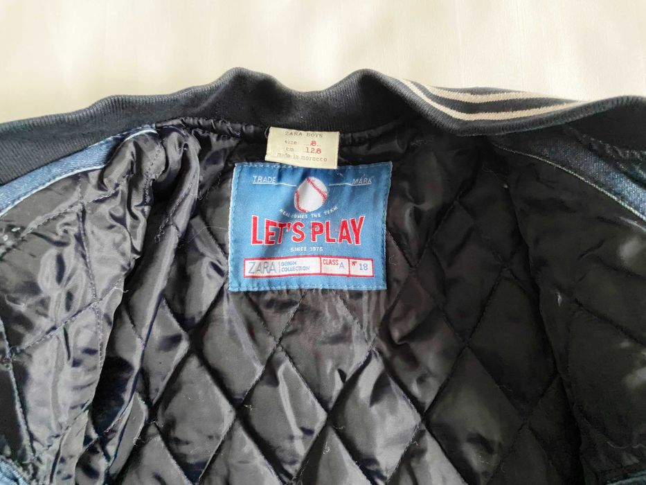 Geaca baieti, Zara, denim, 128( 8 ani)