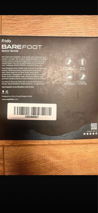 Minimalist Barefoot sock shoes