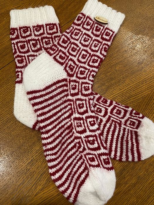 Носки и кеды вязанные