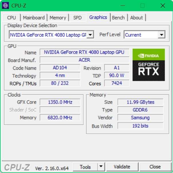 Predator Helios 3D SpatialLabs Edition PH3D15-71 i9 13900HX, RTX 4080