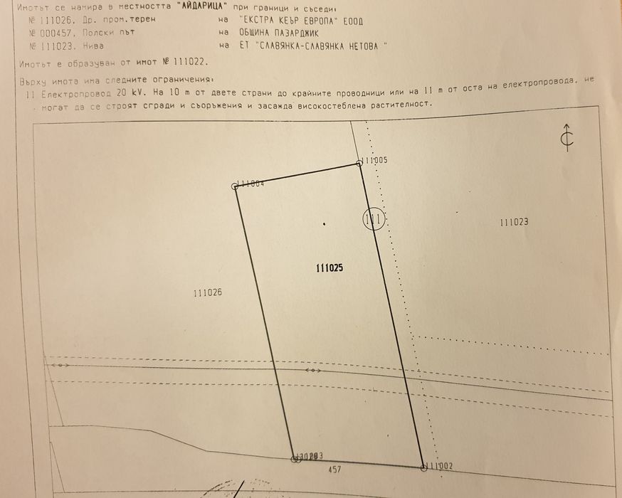 Продава се Земеделски имот в с. Добровница, Област Пазарджик -  кв.м за 20000 €/дка - Снимка #2