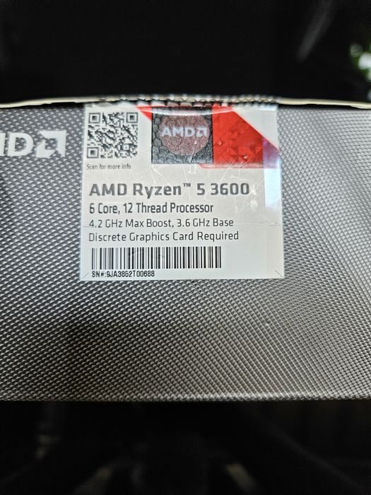 Vând ryzen 5 3600