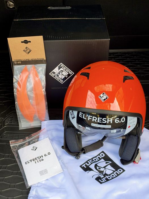 Casca jet Tucano Urbano El’Fresh 6.0 XL + Bonus