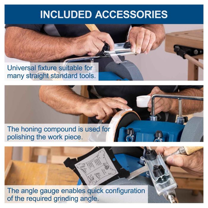 Машина за водно заточване Scheppach Tiger 5000s