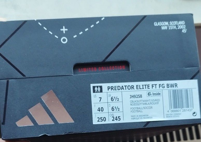 Бутонки "  Predator elite ft fg (limited edition)"