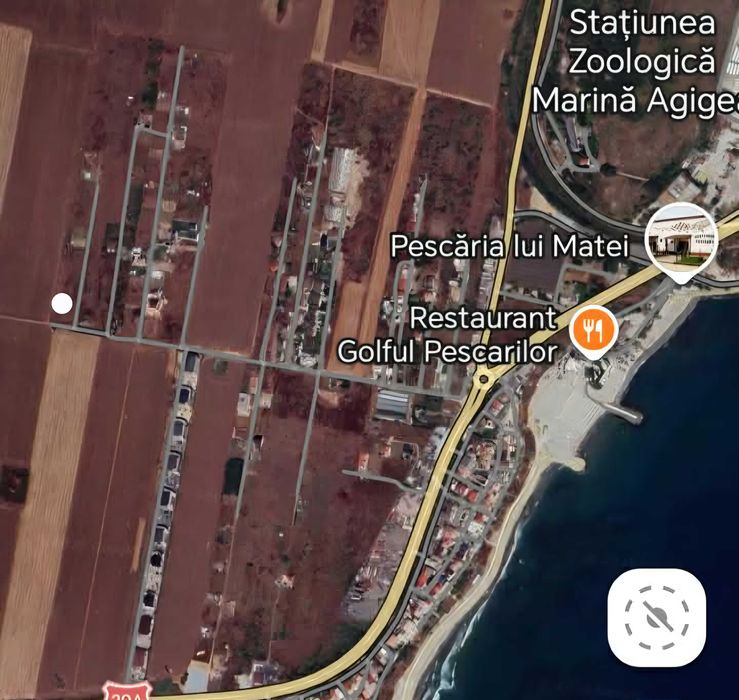 Teren 800mp Zona Agigea Golful Pescarilor