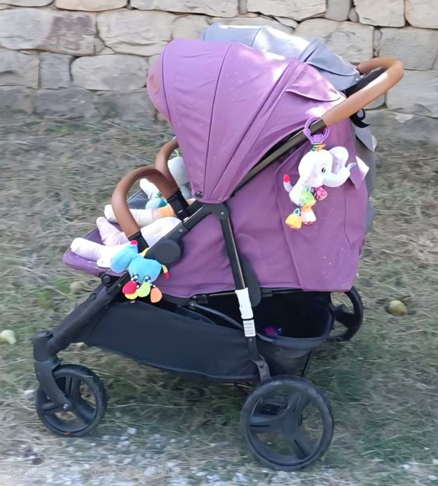 Детска бебешка количка за близнаци Чиполино