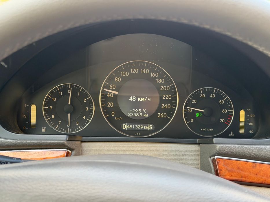 Приборка w211 рест