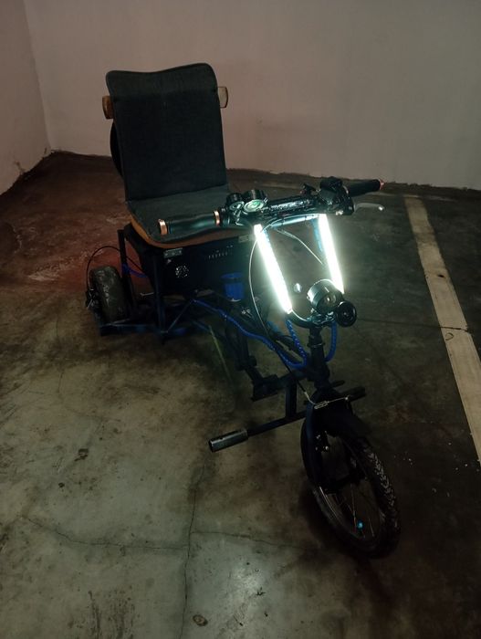 Електрическа триколка 60v 4000w