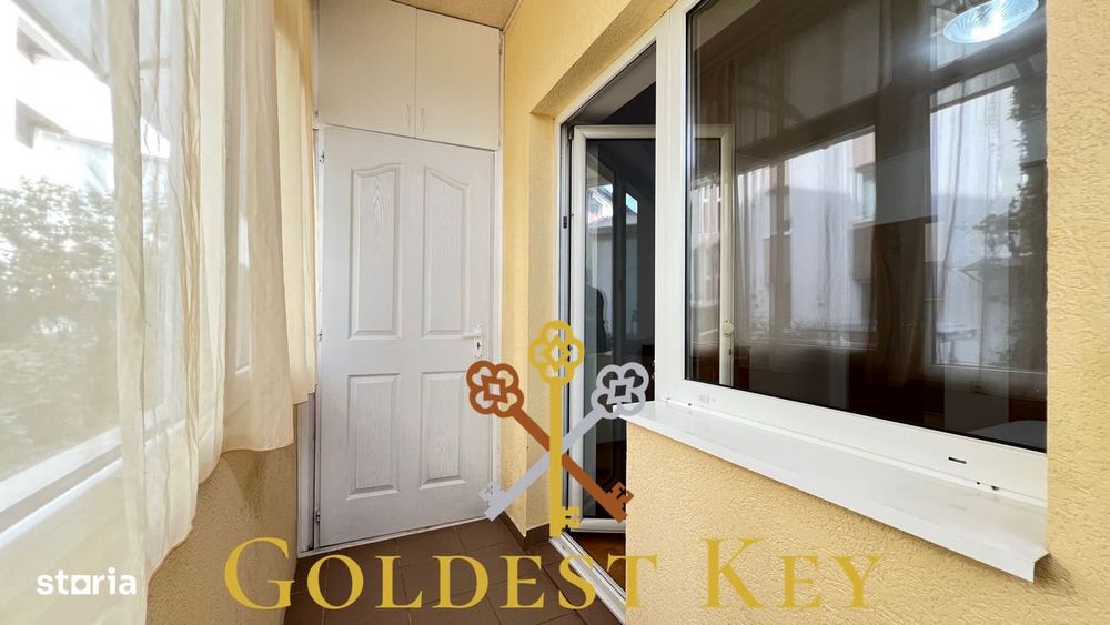 Apartament spatios cu 2 dormitoare, balcon, terasa si parcare!