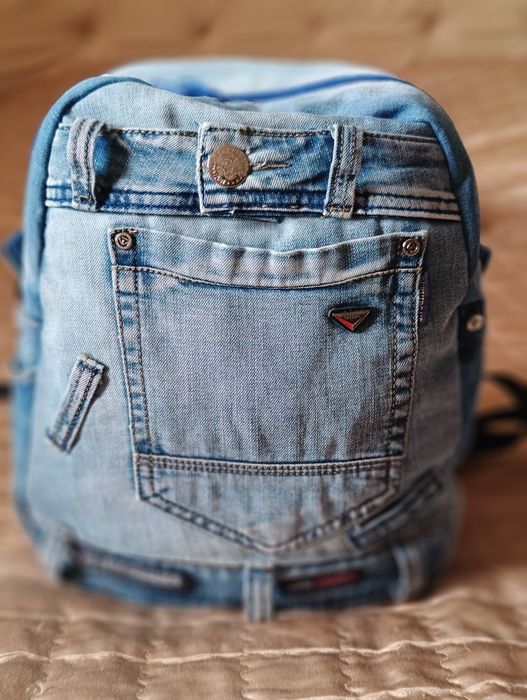 Рюкзак джинсовый