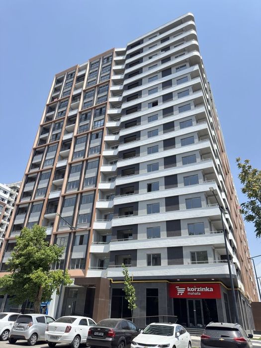 Бобура Ул. Коробка 42,6 кв.м в ЖК “ Bobur Residence “