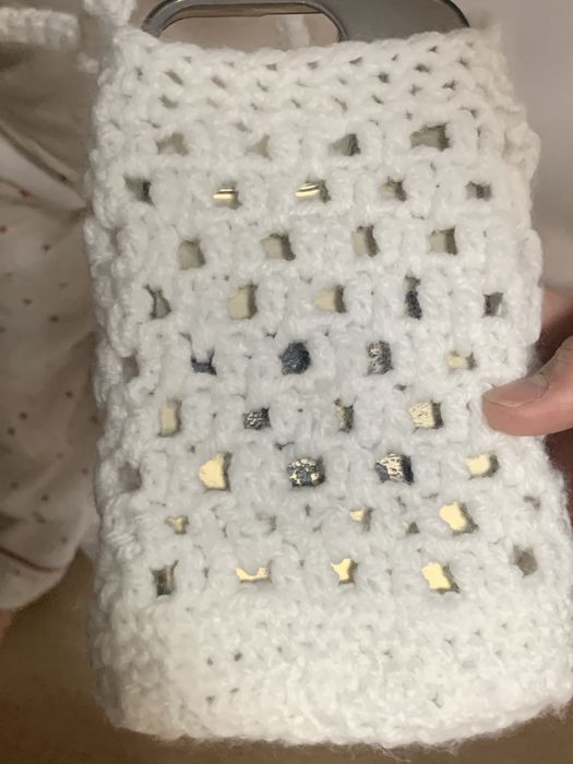 қолдан тоқылған сумке