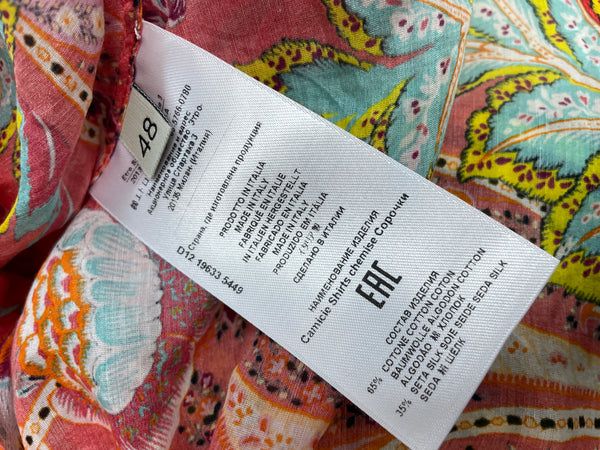 ETRO дамски копринен топ | L