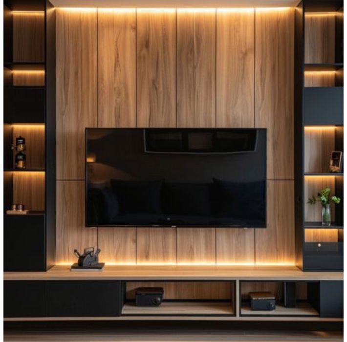 Бамбук панель гибкий мрамор