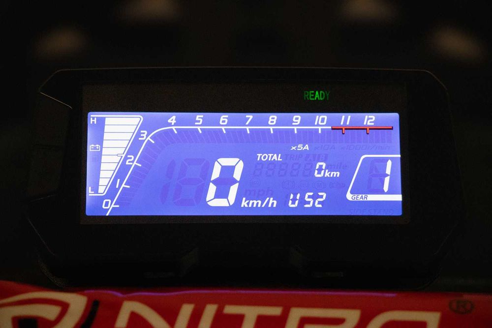 ATV electric ECO DustRider XXL 1000W 48V 20Ah cu diferentia, rosu