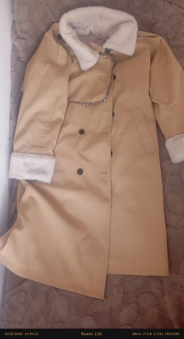 Продам пальто теплое