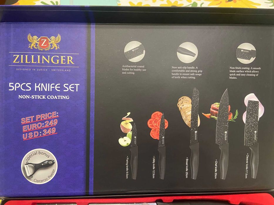 set cutite bucatarie