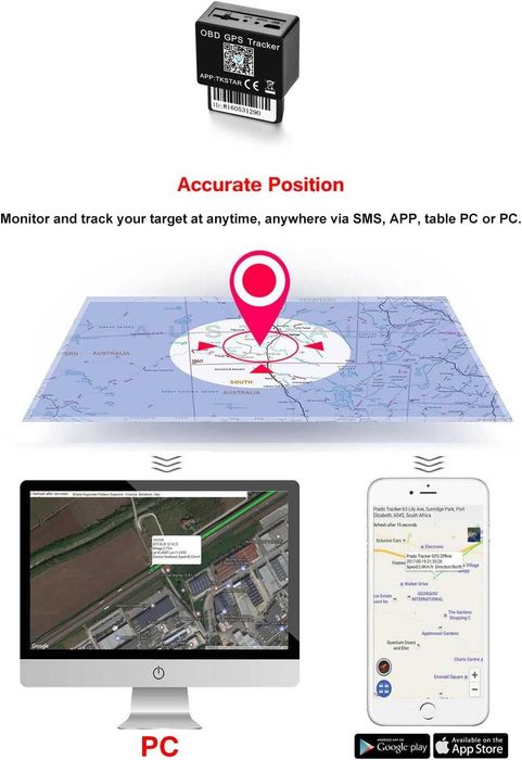 Winnes TK816 Автомобилен GPS тракер