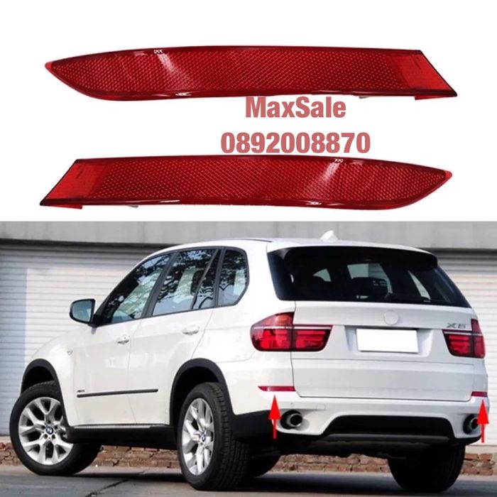 Рефлектор светлоотразител задна броня бмв ляв десен BMW E70 X5