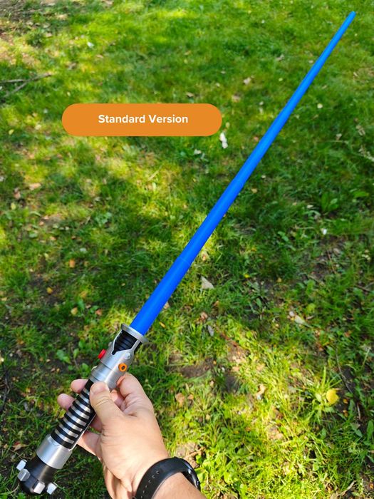 Светещ в тъмното Светлинен меч на Obi Wan Kenobi Lightsaber StarWars