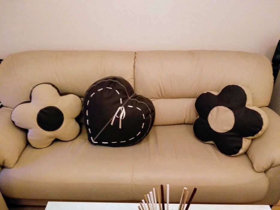 кожена холна гарнитура