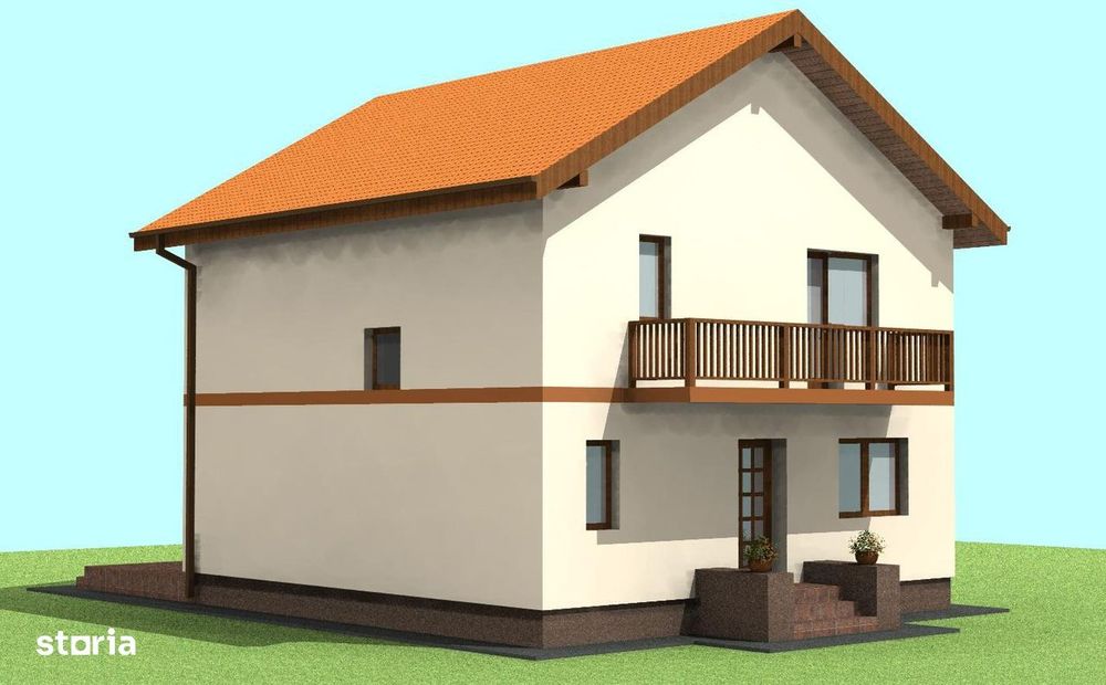 Casa individuala P+E, teren 500mp, Cartier Izvor, Tarlungeni