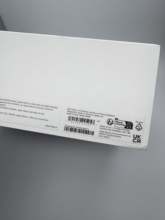 Casti Apple Airpods Max - Sky Blue - Impecabile + Garantie