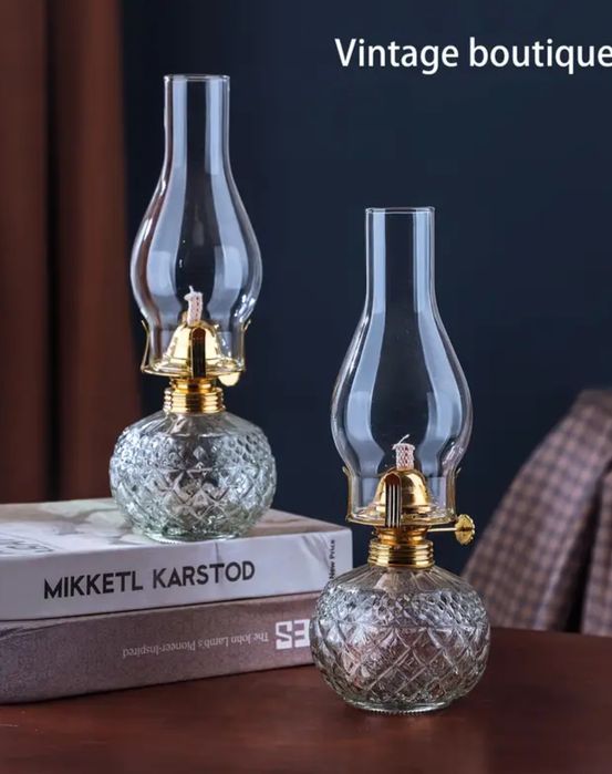 Lampa pe ulei model vintage