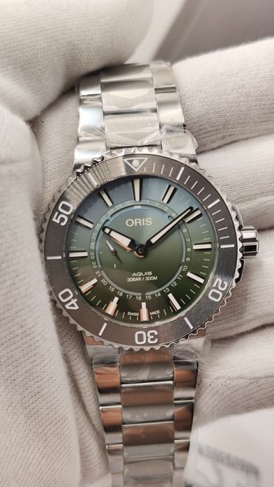 Нов! Oris Aquis Dat Watt Limited Edition II – Пълен комплект!