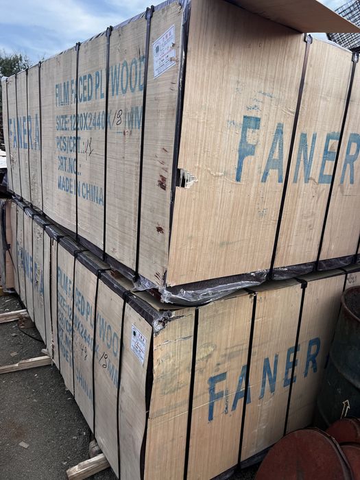 Фанера ламинированная производства китайский новый