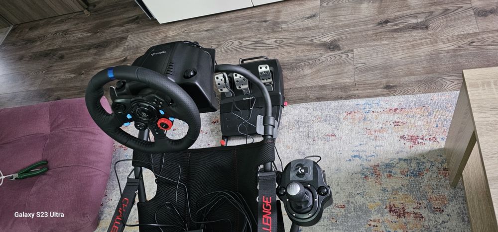 Cockpit Playseat Challenge ActiFit, Pliabil, + volan G29