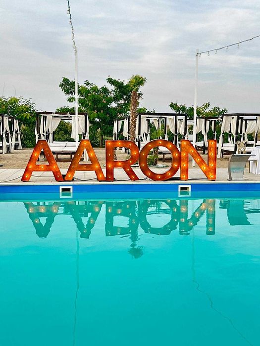 Litere Luminoase Volumetrice - Love, nume