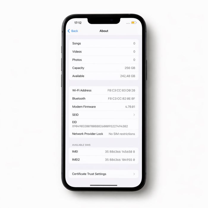iPhone 13 Pro Max 256GB Sierra Blue • 91% Battery • Перфектен + Кутия