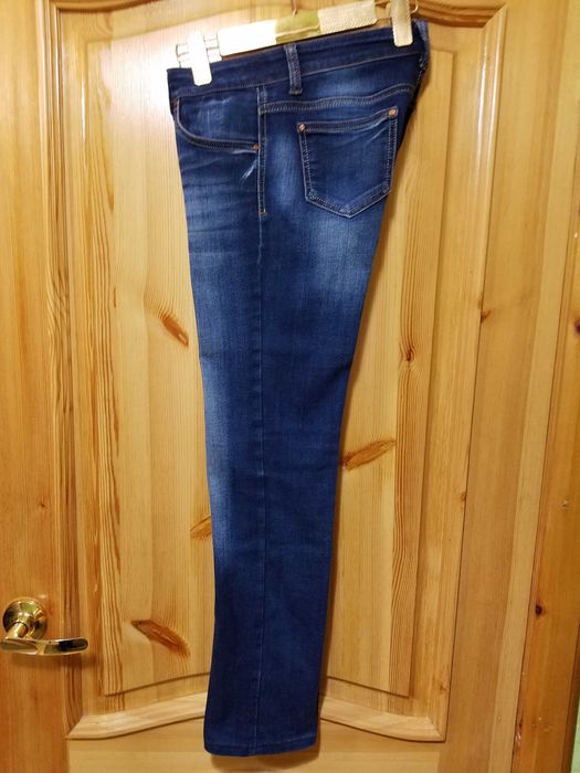 Джинсы утеплённые, произв. Турция, размер 29 ( 46 - 48 ).