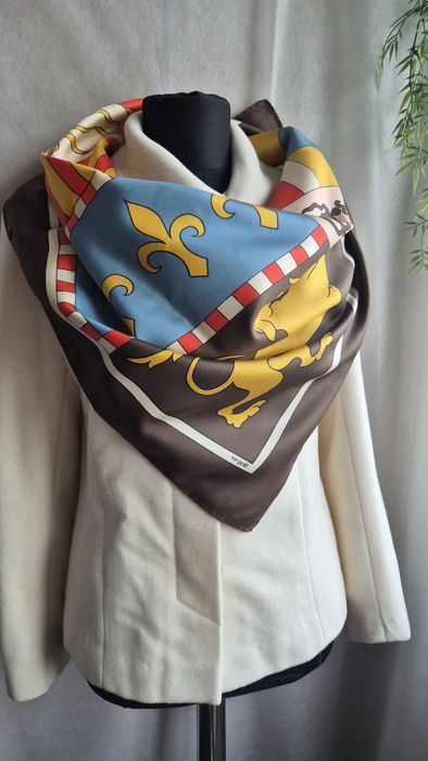 Esarfa matase BOGNER vintage