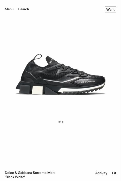 Кроссовки Dolce&Gabbana женские 35