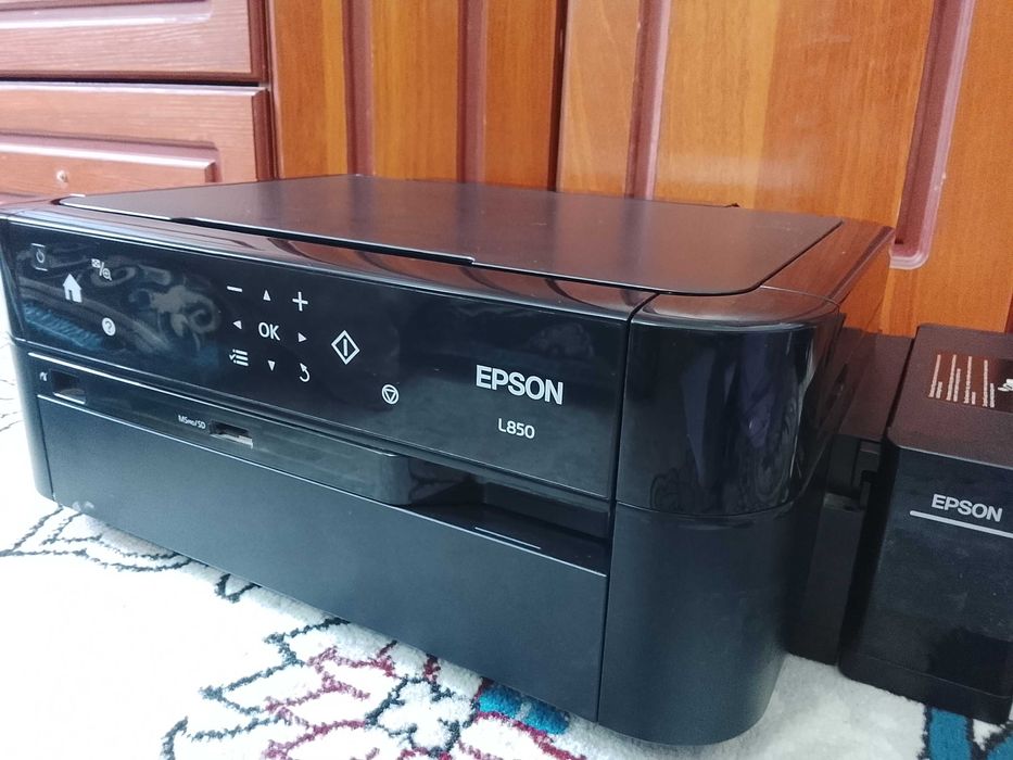 Epson L 850 6 Ta Rangli 3/1 Printer Skaner Kserx Tiniq Kam ishlagan