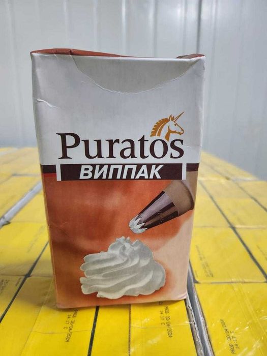 Сливки Виппак Прод/Пуратос, Молоко для капучино, Растительные сливки