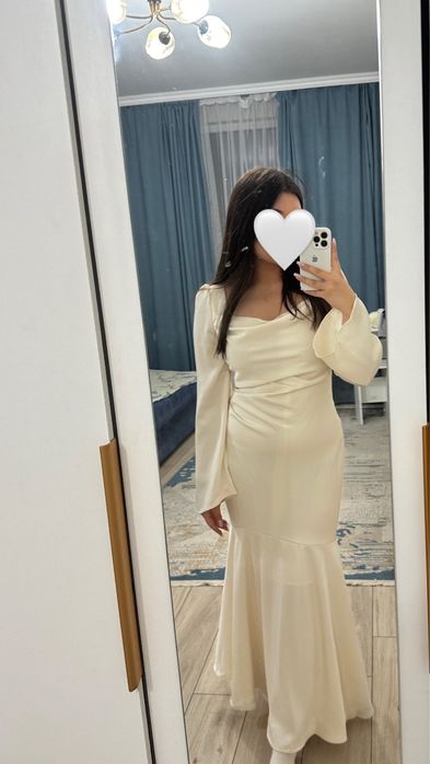 Белое платье на выпускной