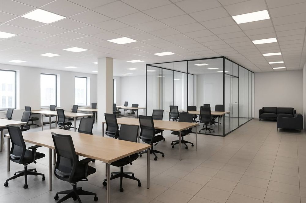 Аренда коммерческого помещения 530 кв м под офис в Мирабадском районе.