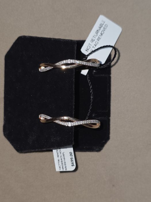 Стильные серьги-кольца